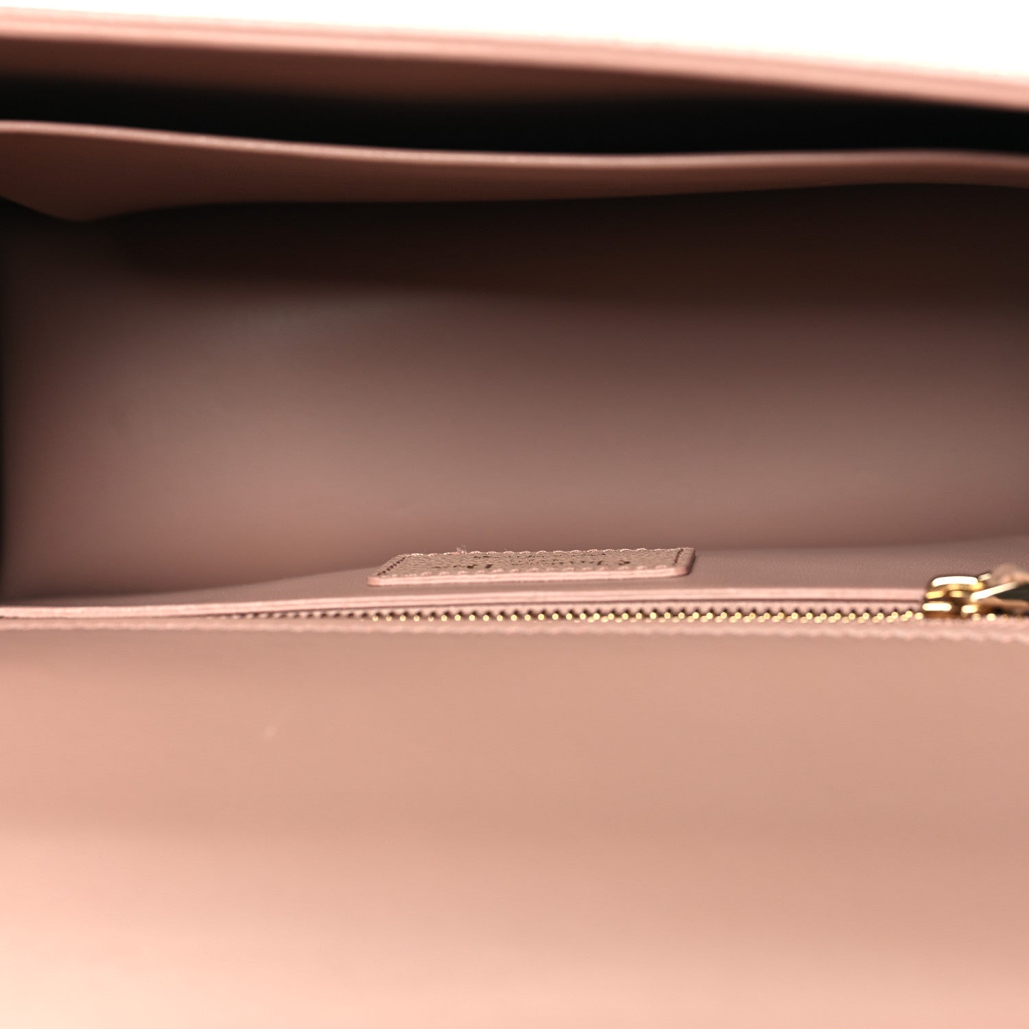 Christian Dior Grained Calfskin Embossed 30 Montaigne Chain Flap Bag Blush 5 of 9