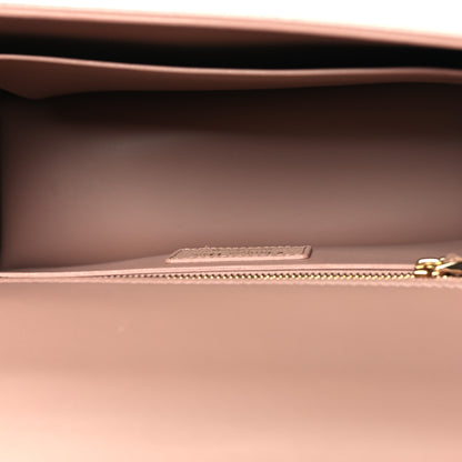 Christian Dior Grained Calfskin Embossed 30 Montaigne Chain Flap Bag Blush 5 of 9