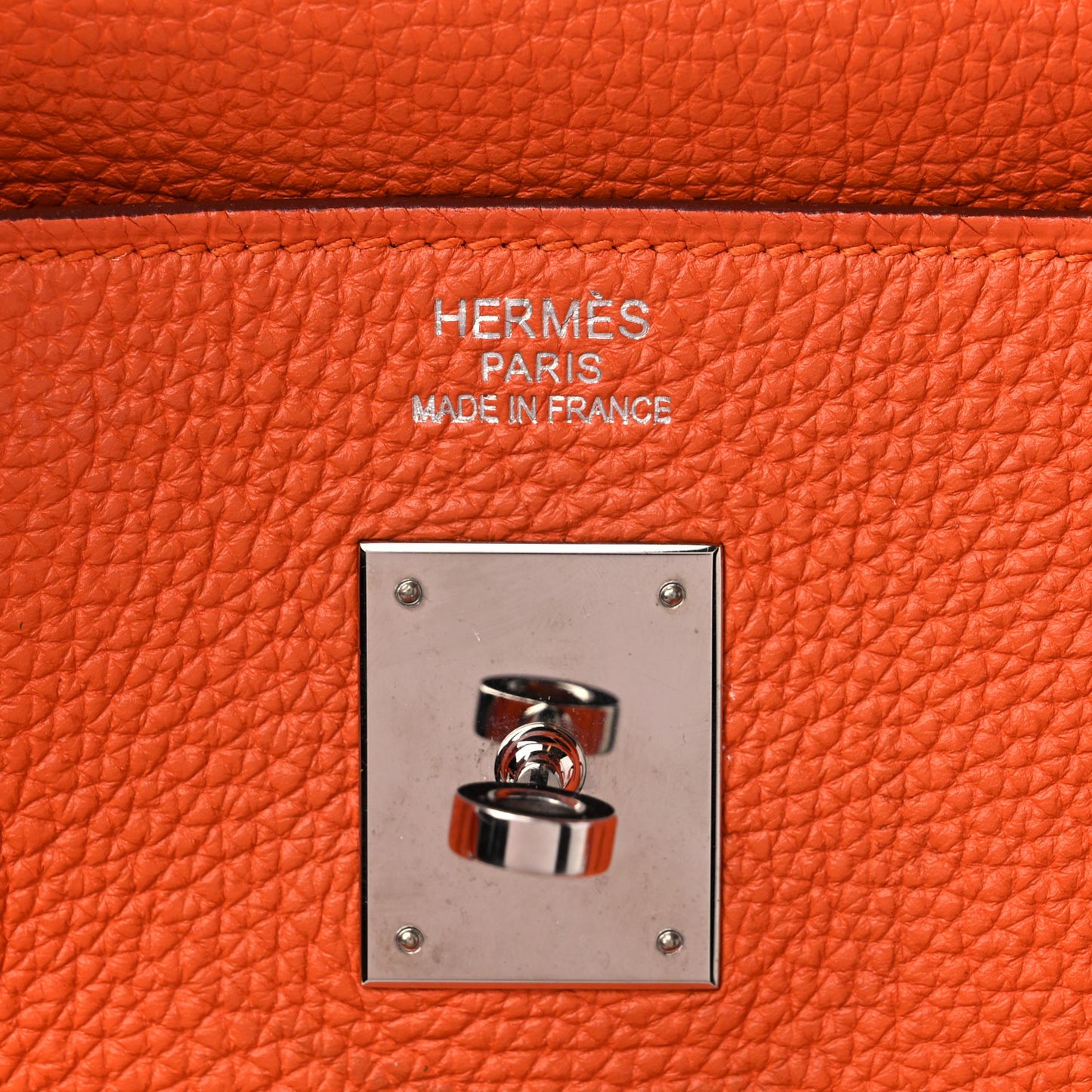 Togo Birkin 40 Orange
