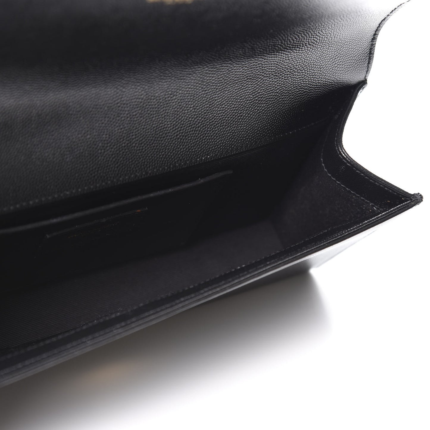 Grain De Poudre Monogram Cassandre Clutch Black