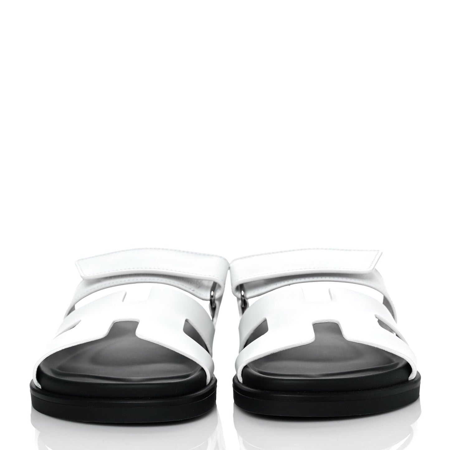 Calfskin Womens Chypre Sandals 37.5 White