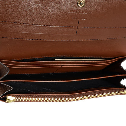 Burberry Calfskin House Check Continental Wallet 14 of 16