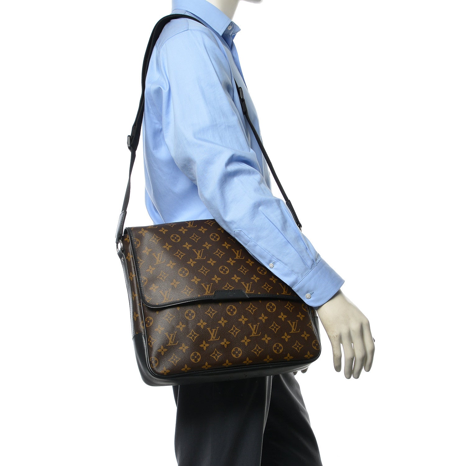 Louis Vuitton Monogram Macassar Bass GM 2 of 9