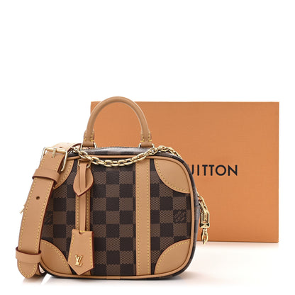 Louis Vuitton Damier Ebene Valisette Souple BB 10 of 10