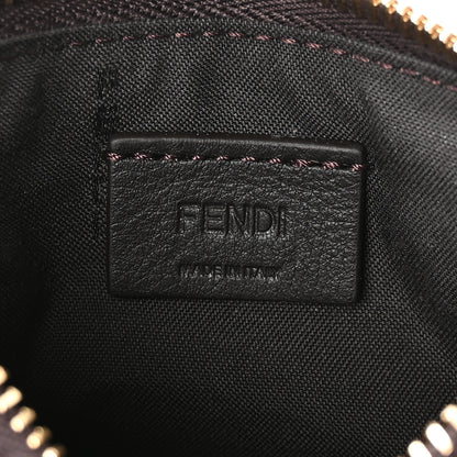 Fendi Fabric Jacquard FF 1974 Baguette Mini Pouch Tobacco Moro Sand 5 of 10