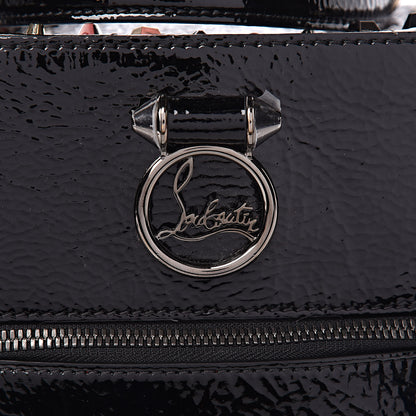 Christian Louboutin Vintage Patent Calfskin Rubylou Backpack Black 9 of 12