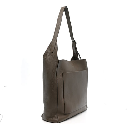 The Row Grained Calfskin Blake Hobo Elephant 4 of 15