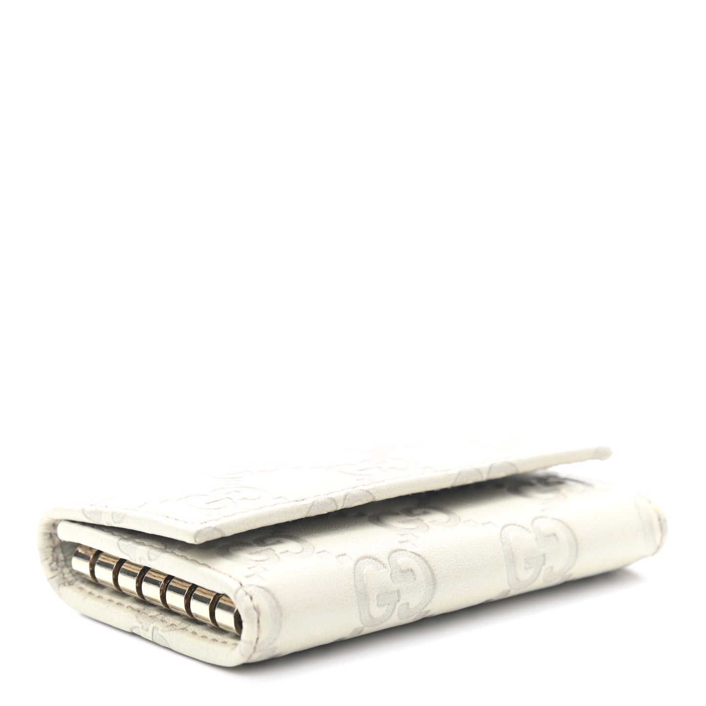 Guccissima 6 Key Holder Case White
