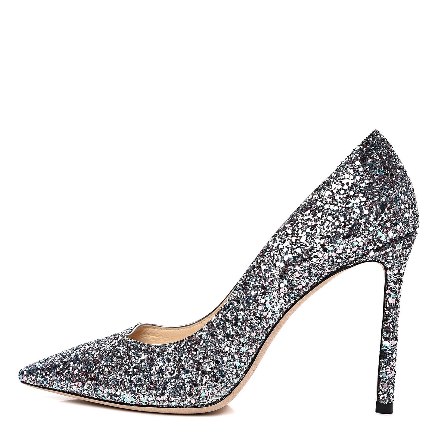 Coarse Glitter Romy 100 Pumps 38.5 Multicolor