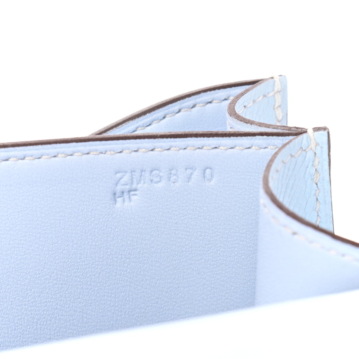 Hermes Epsom Constance 18 Bleu Brume 7 of 9