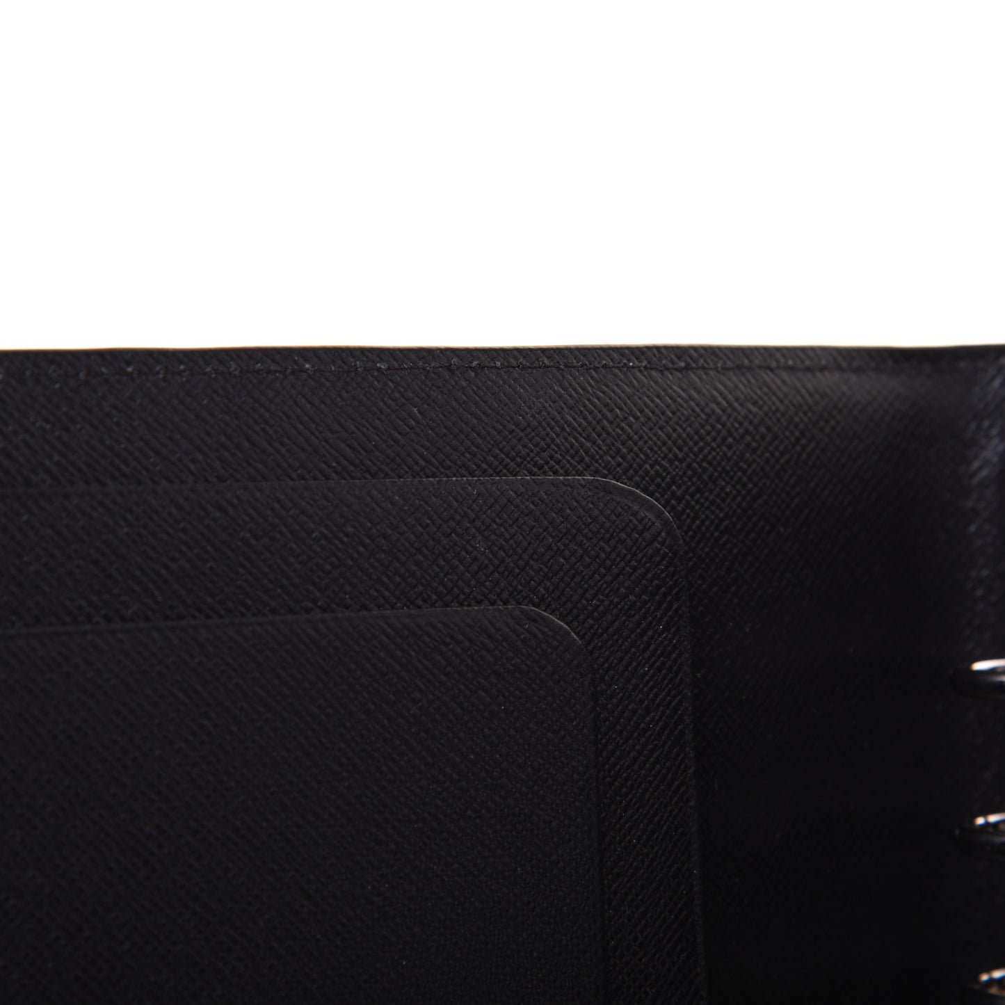 Epi Large Ring Agenda Cover Black