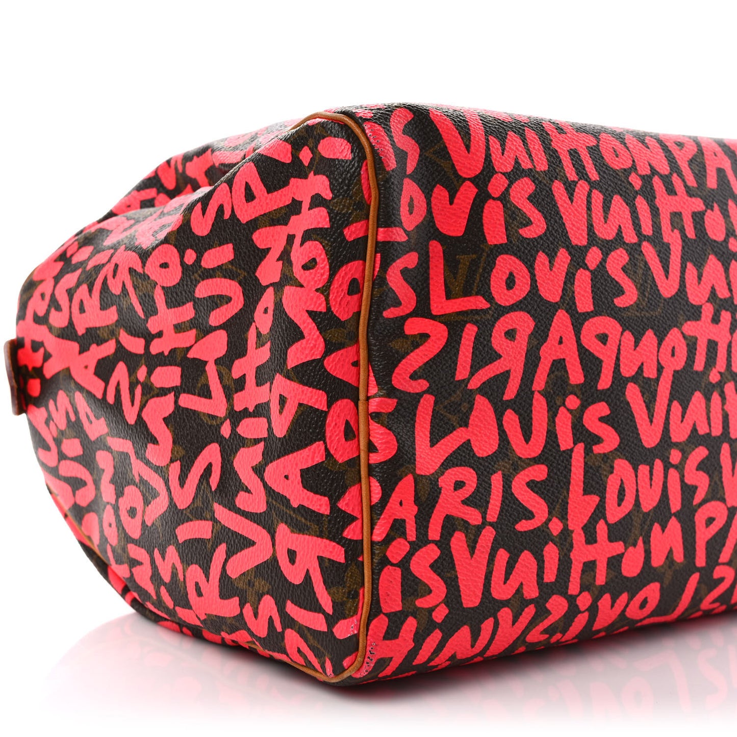 Monogram Graffiti Speedy 30 Fuchsia
