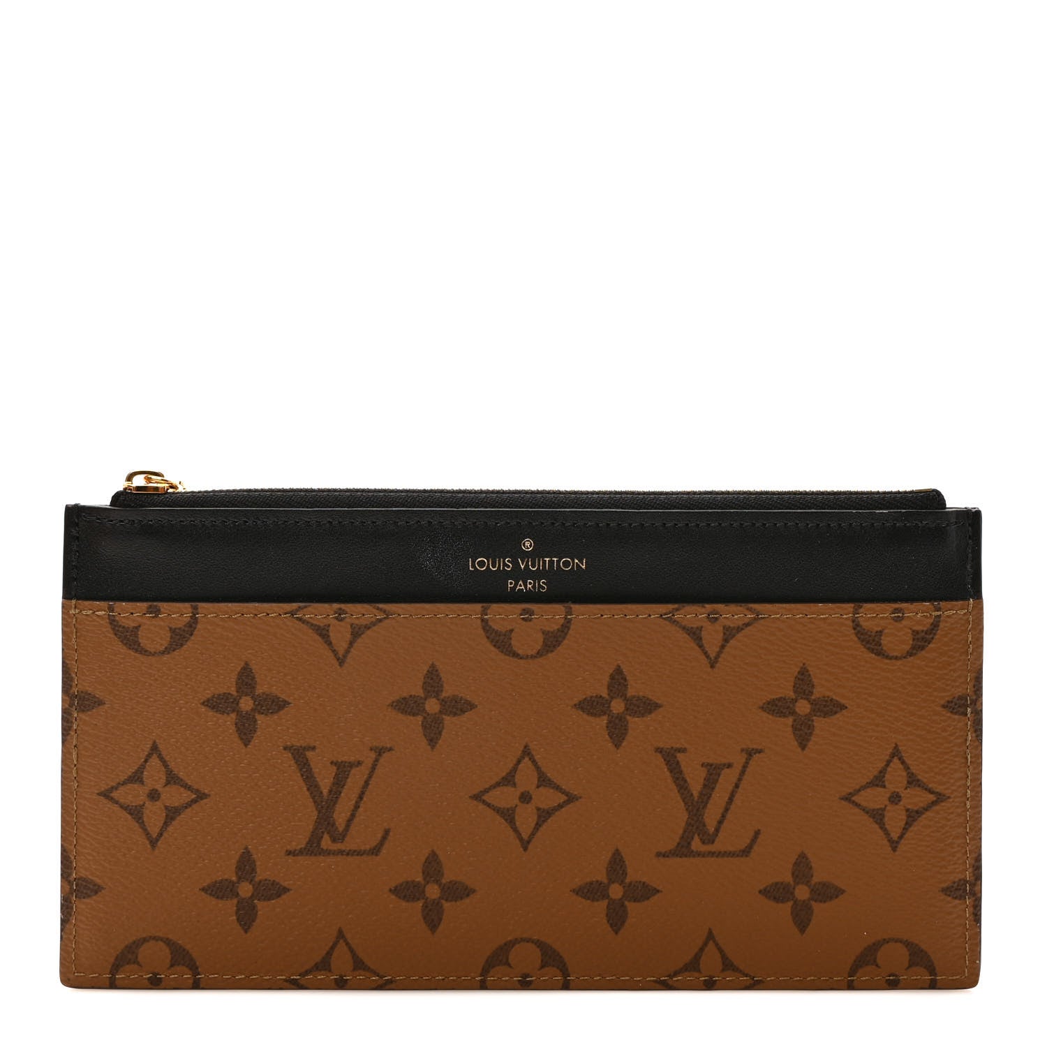 Louis Vuitton Reverse Monogram Slim Purse 1 of 7