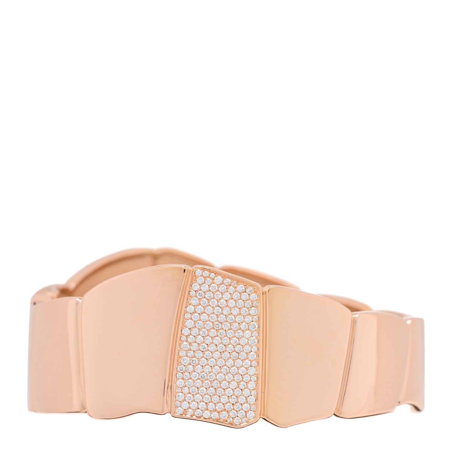 18K Rose Gold Diamond Niloticus Bracelet ST 49/4.75