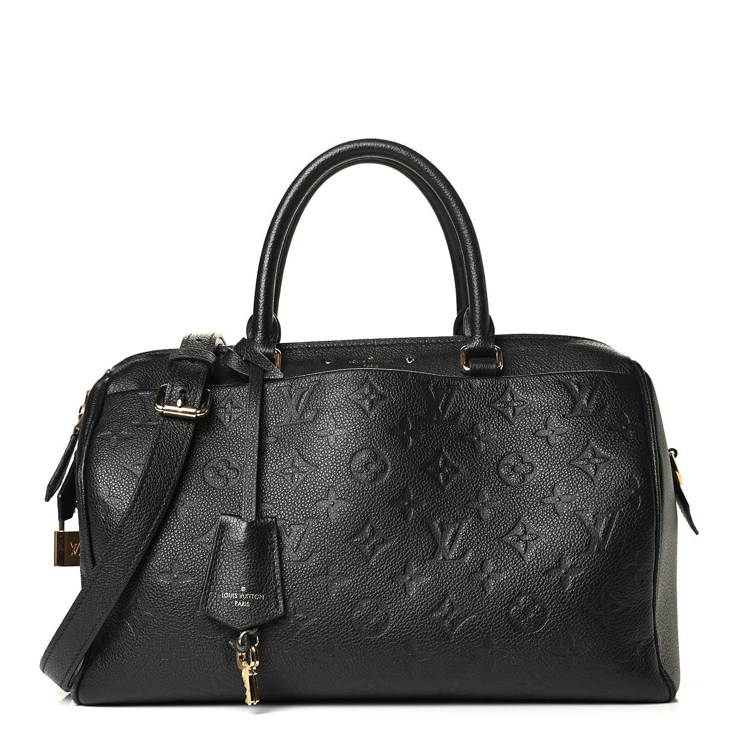 Louis Vuitton Empreinte Speedy Bandouliere 30 Black 1 of 5
