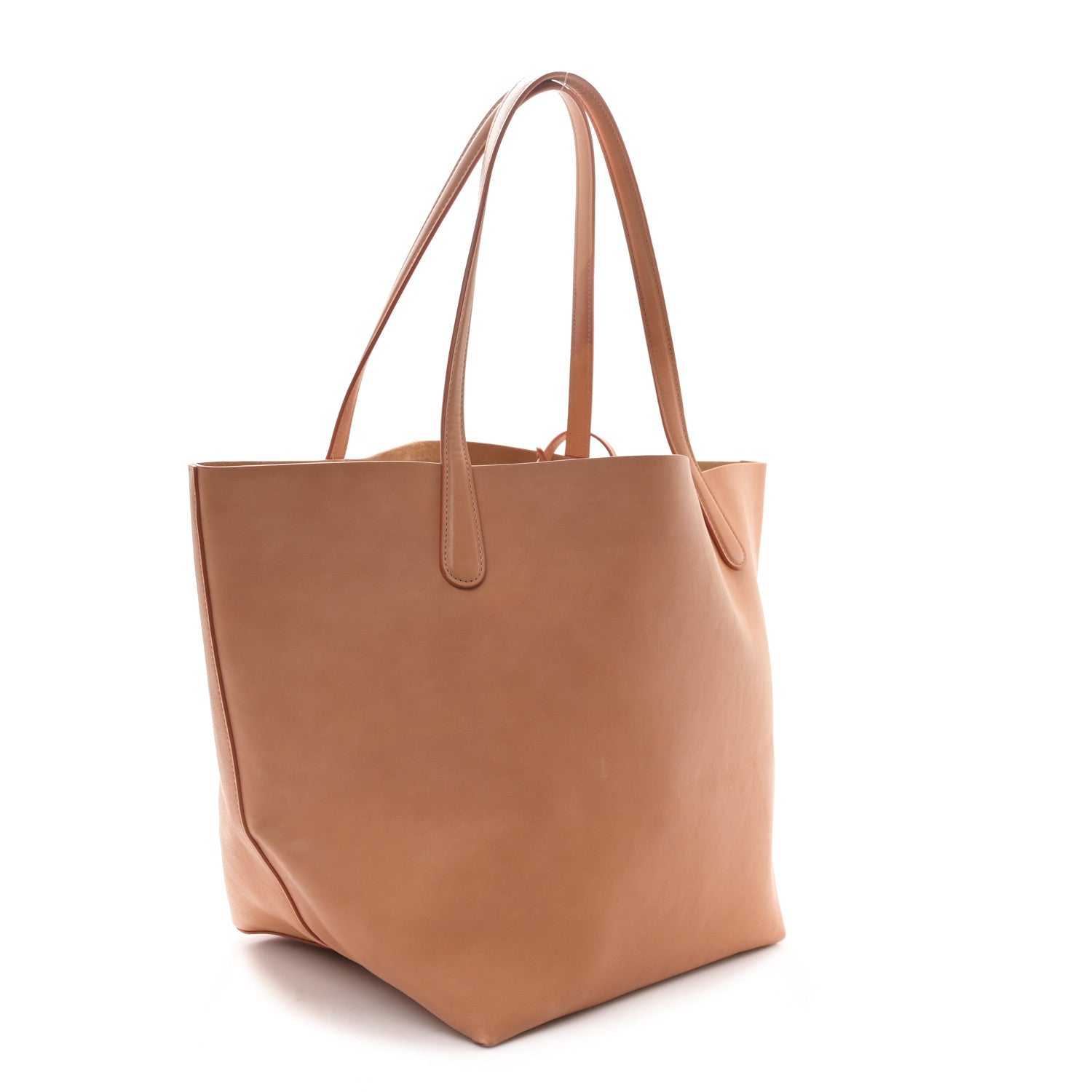 Mansur Gavriel Vegetable Tanned Calfskin Everyday Soft Tote Cammello 4 of 11