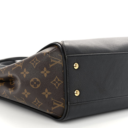 Louis Vuitton Calfskin Monogram Kimono Tote Black 8 of 10