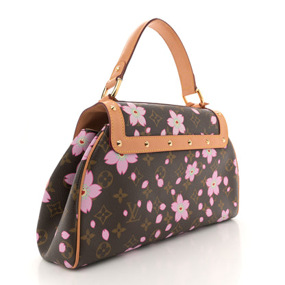 Louis Vuitton Monogram Cherry Blossom Sac Retro Bag Brown 2 of 10