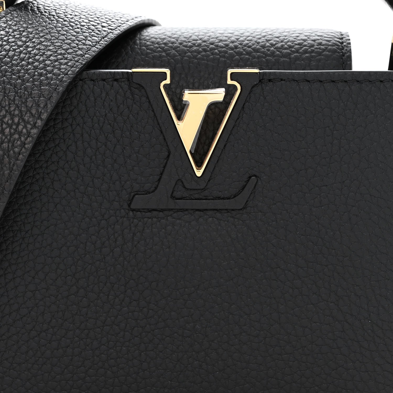 Louis Vuitton Taurillon Mini Capucines Black 7 of 10