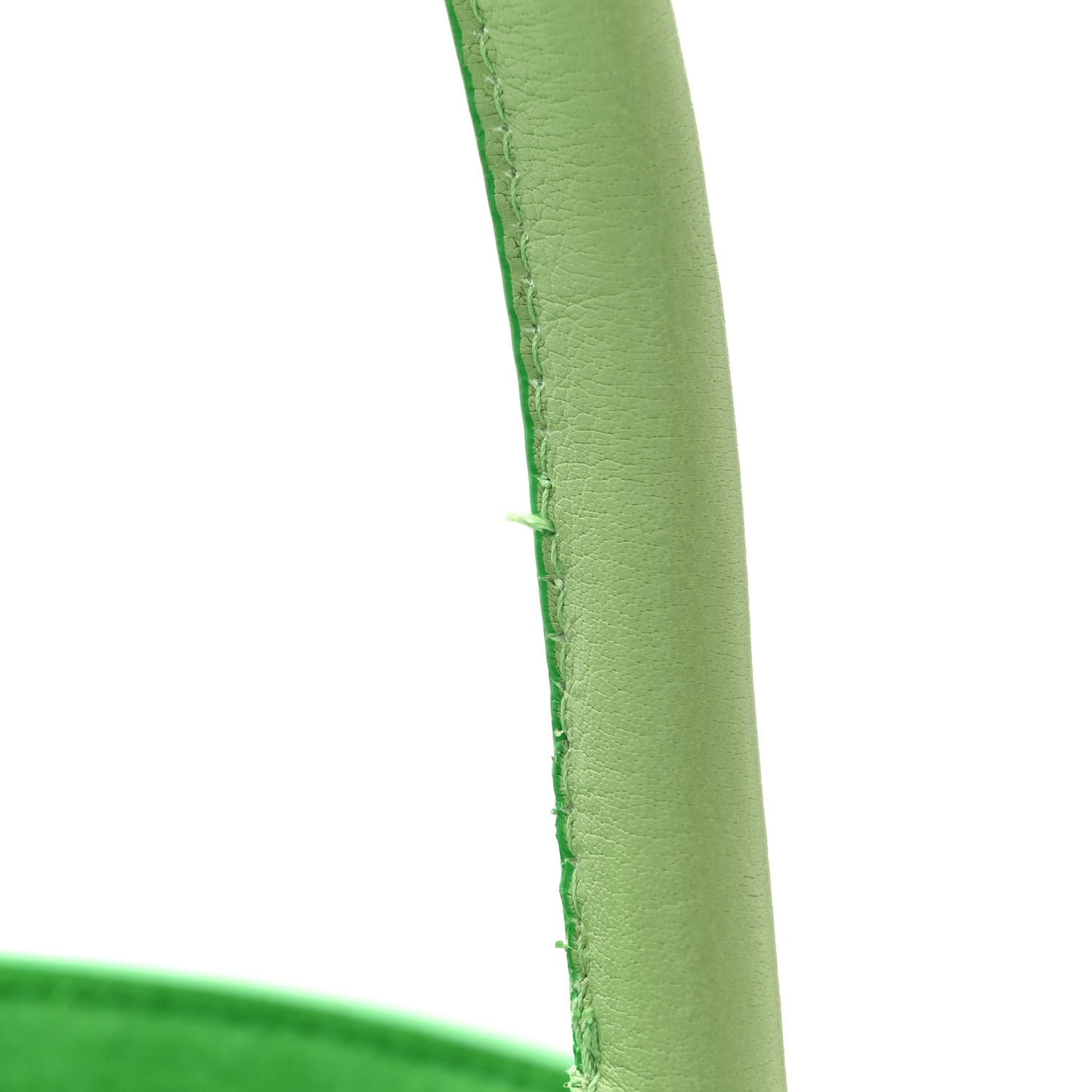Nappa Maxi Intrecciato Arco Tote Pistachio Parakeet