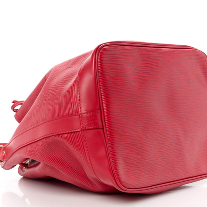 Louis Vuitton LOUIS VUITTON Epi Noe Rouge 10 of 11