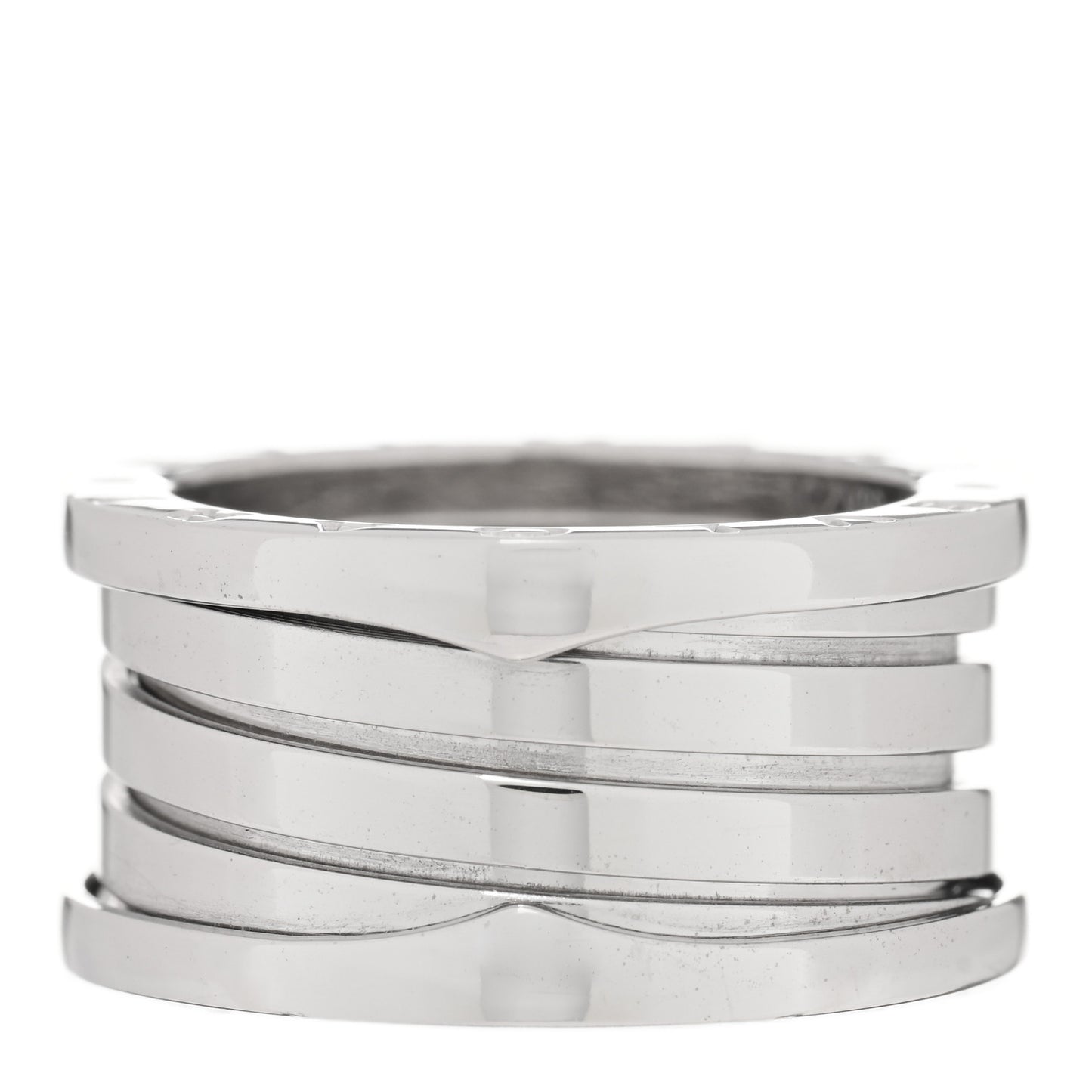 18K White Gold B.Zero1 Four-Band Ring 55 7.25