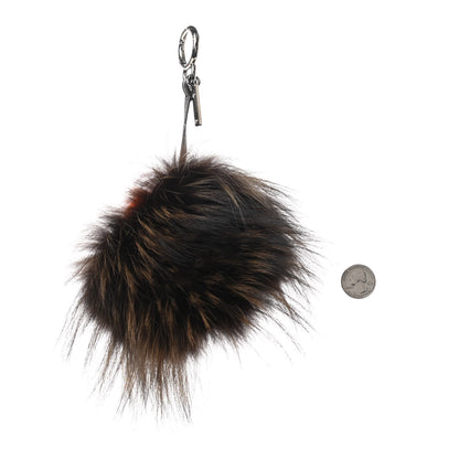 Fendi Rabbit Mink Fox Fur Lucifer Monster Bag Bug Charm 2 of 3