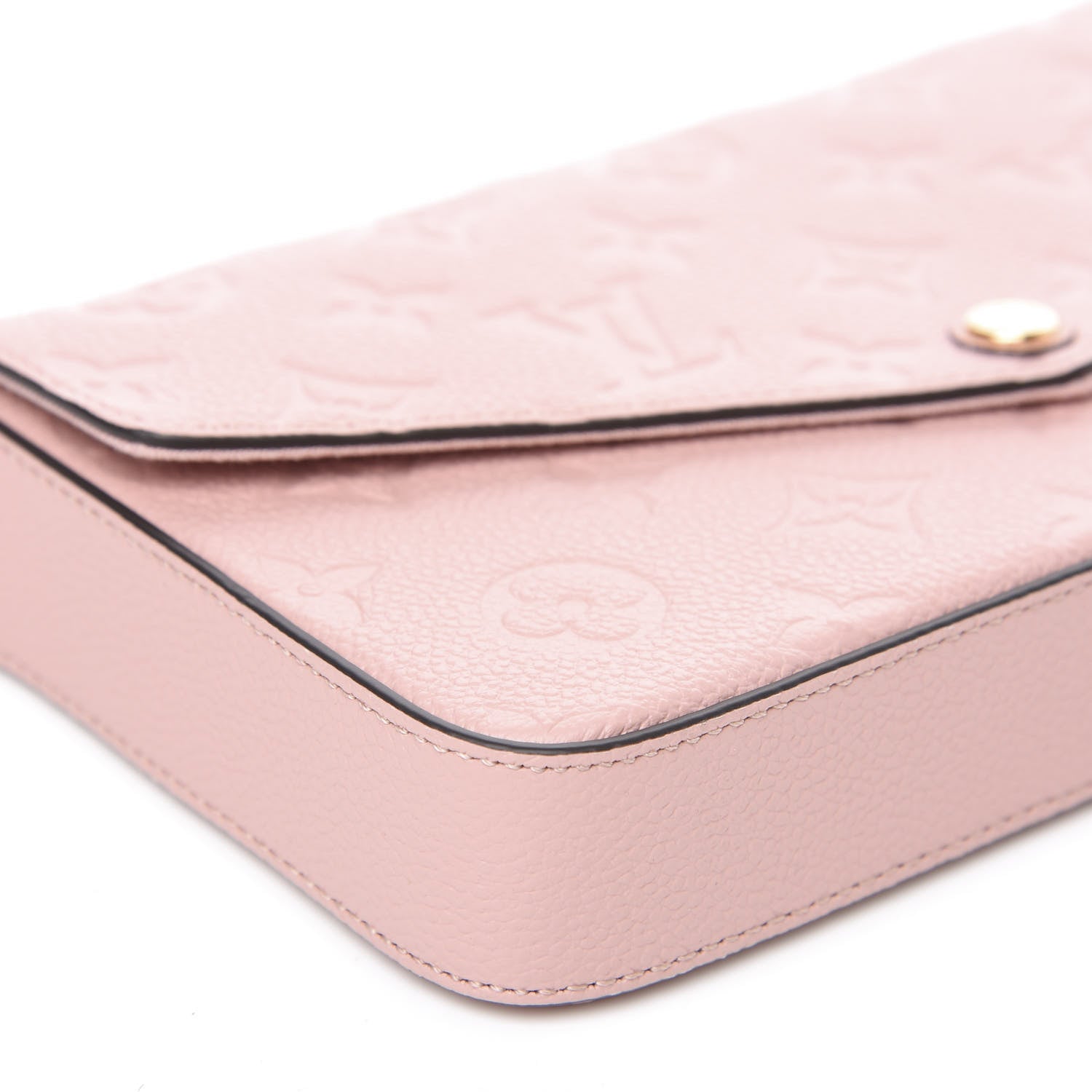 Louis Vuitton Empreinte Pochette Felicie Chain Wallet Rose Poudre 9 of 11