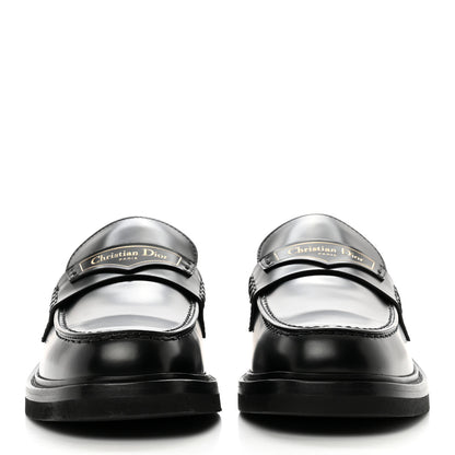 Christian Dior Brushed Calfskin Boy Loafers 40 Black 2 of 8