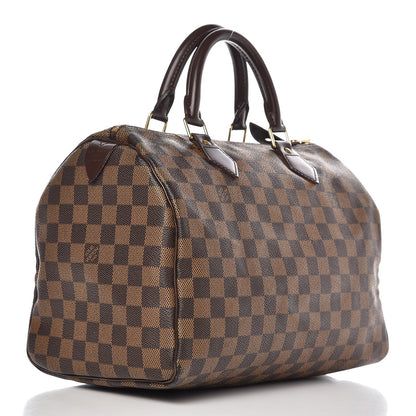 Louis Vuitton Damier Ebene Speedy 30 3 of 11