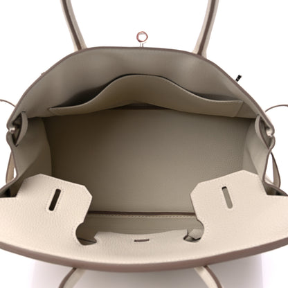 Hermes Togo Birkin 30 Craie 5 of 10