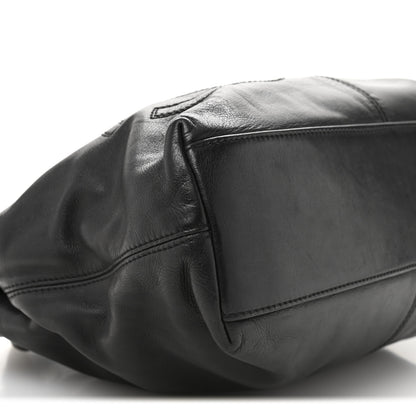 Chanel Lambskin CC Shoulder Bag Black 9 of 13