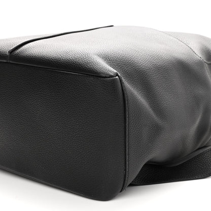 Christian Dior Calfskin Nylon Backpack Black 9 of 9