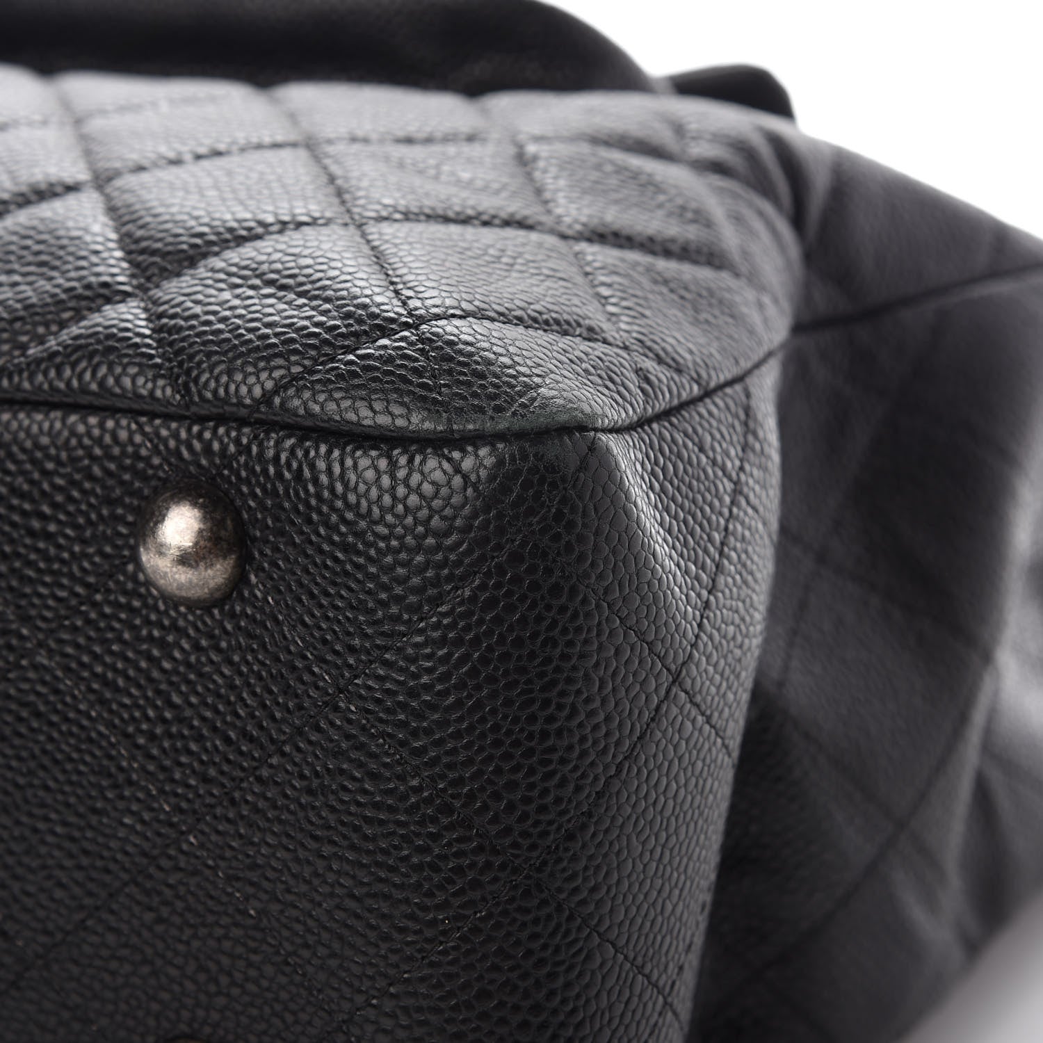 Chanel Caviar Quilted Flap Tote Black 9 of 14