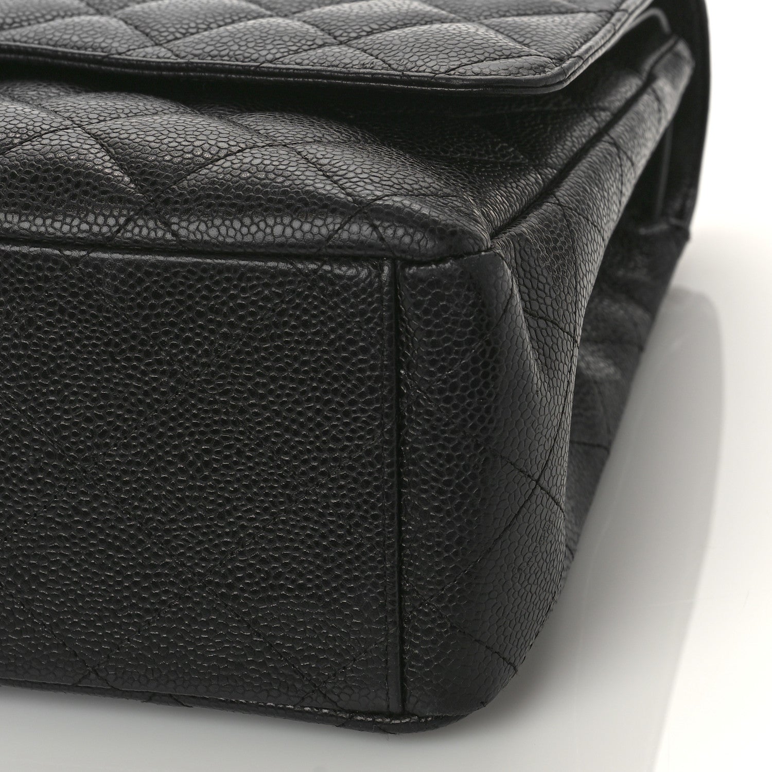 Chanel Caviar Quilted Maxi Double Flap Black 10 of 11
