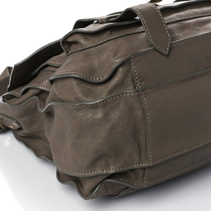 Proenza Schouler Lambskin Large PS1 Satchel Smoke 8 of 11