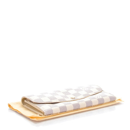 Louis Vuitton Damier Azur Emilie Wallet 4 of 8