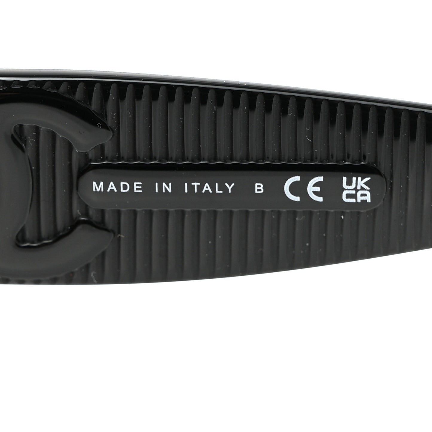 Acetate Rectangle Sunglasses 5493 Black