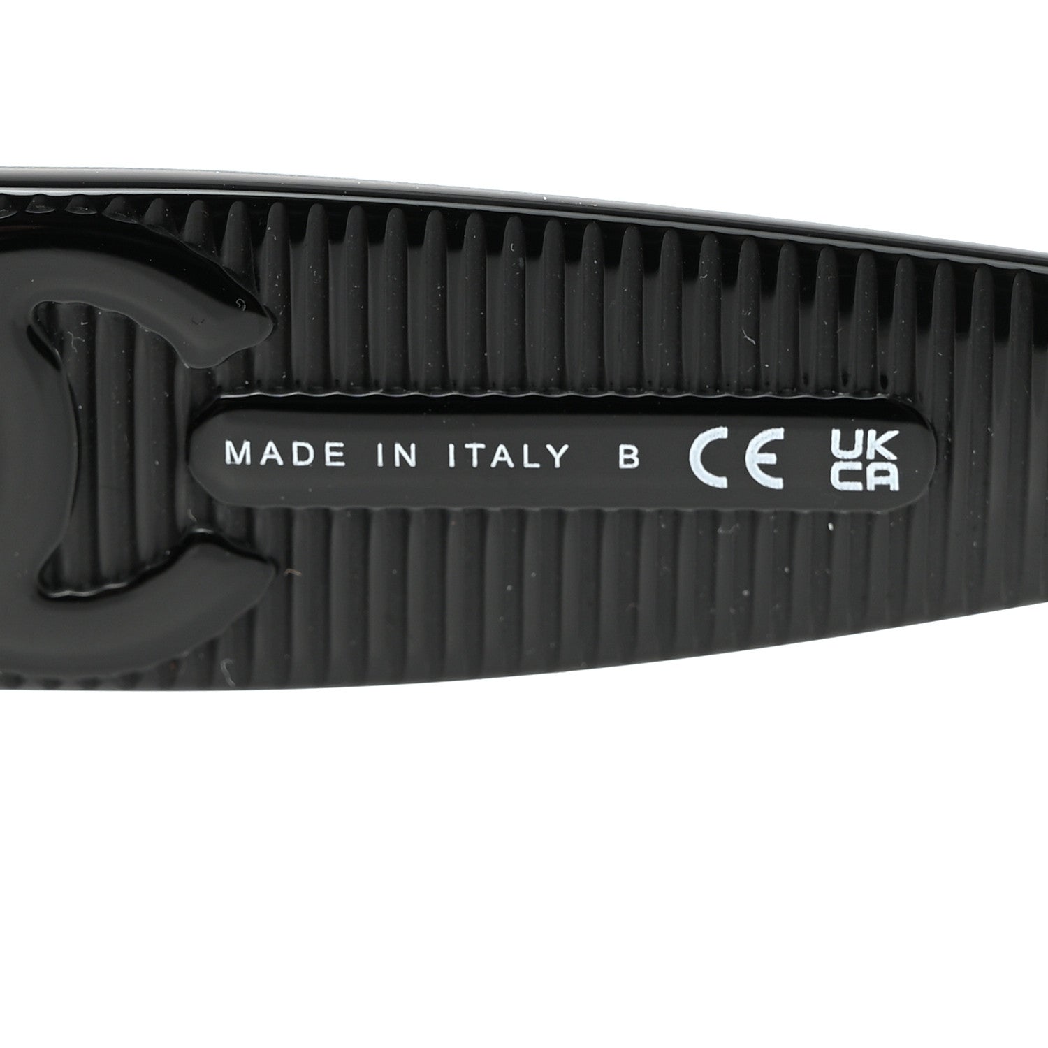 Chanel Acetate Rectangle Sunglasses 5493 Black 6 of 8
