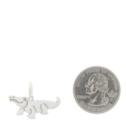 Tiffany Sterling Silver Alligator Charm 2 of 3