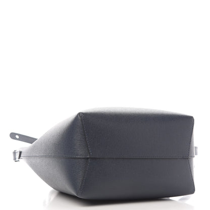 Mansur Gavriel Saffiano Mini Bucket Bag Blu 4 of 8