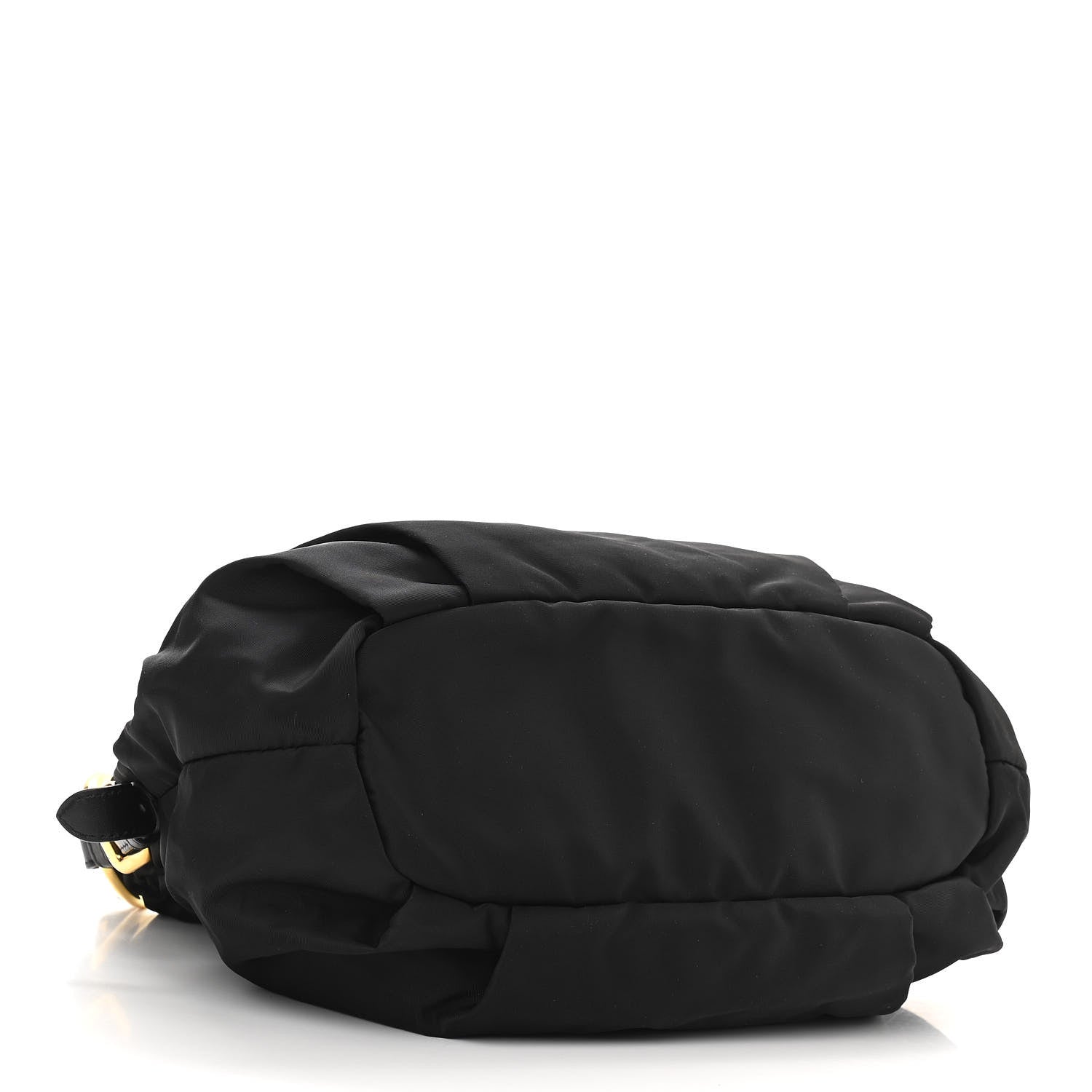 Prada Tessuto Nylon Braided Hobo Black 4 of 11