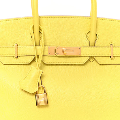 Hermes Epsom Birkin 30 Soufre 8 of 11