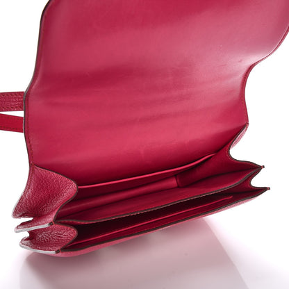 Hermes Chevre Mysore Constance 18 Rose Shocking 5 of 15
