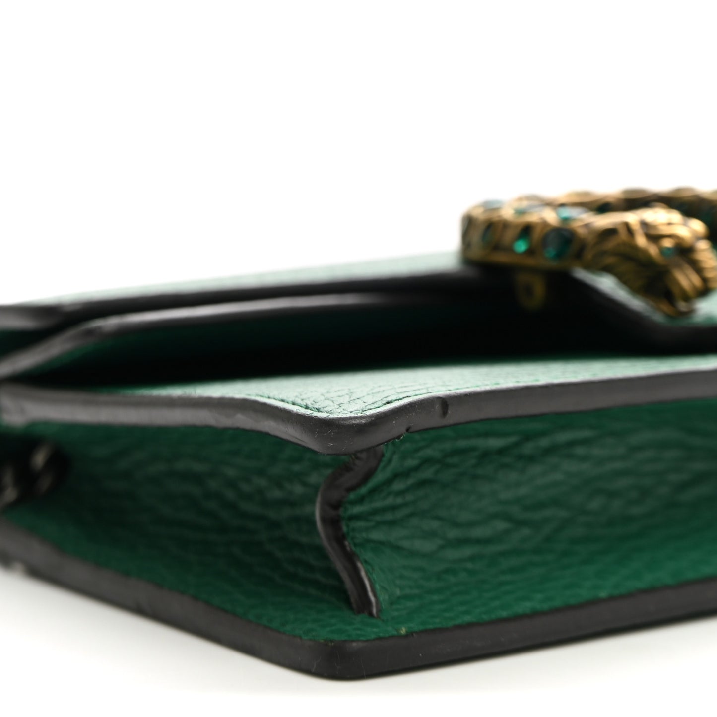 Calfskin Super Mini Dionysus Shoulder Bag Emerald