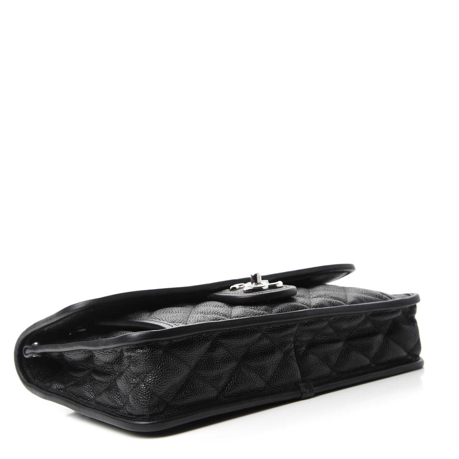 Chanel Caviar Quilted Medium French Riviera Flap Black 5 of 12