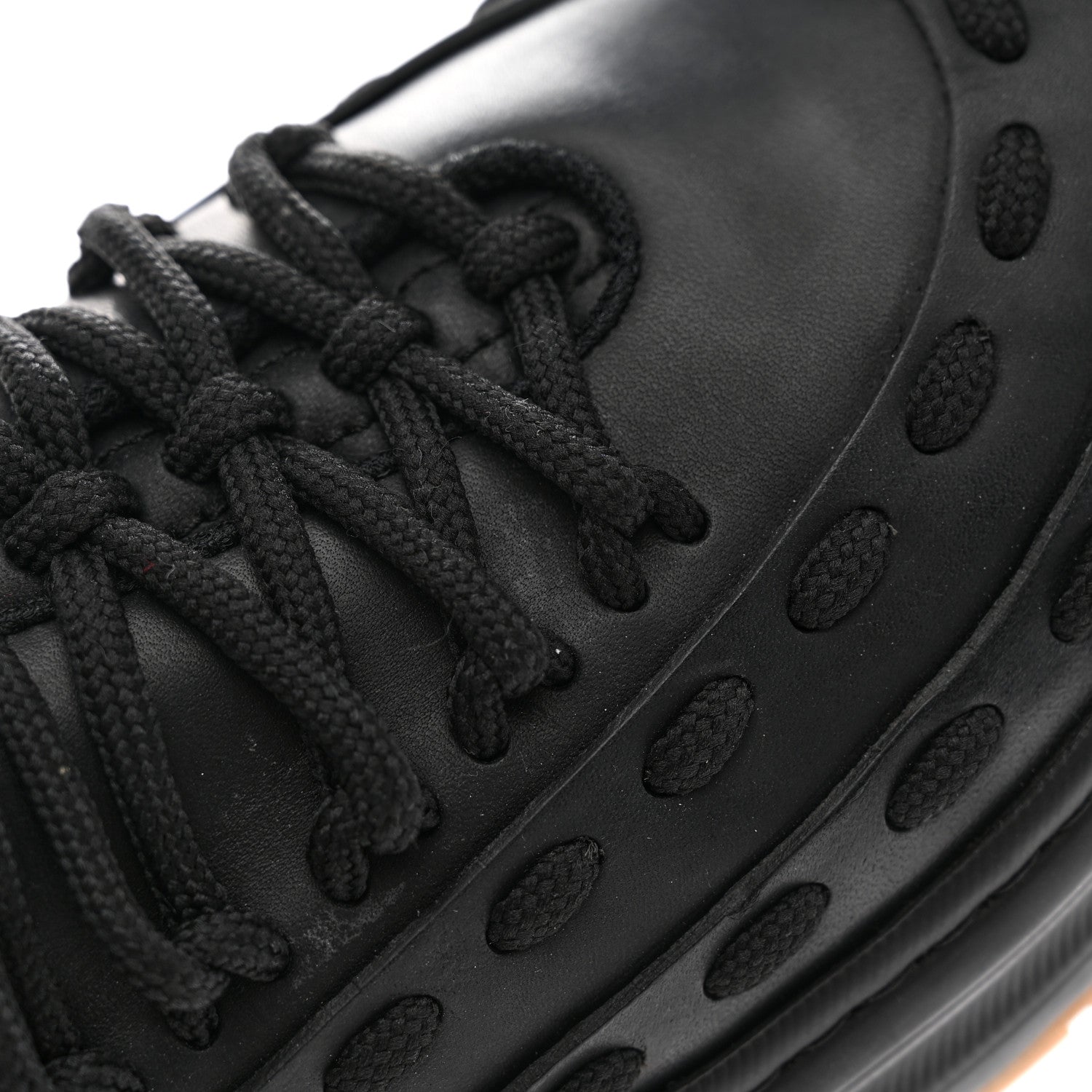 Bottega Veneta Calfskin Rubber Storm Larry Sneakers 40 Black 8 of 13