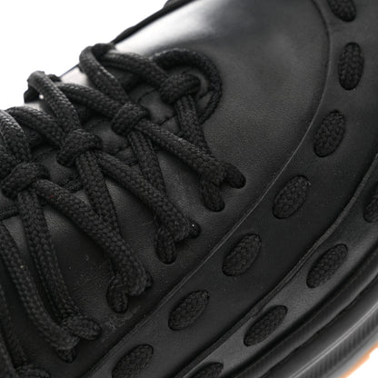 Bottega Veneta Calfskin Rubber Storm Larry Sneakers 40 Black 8 of 13
