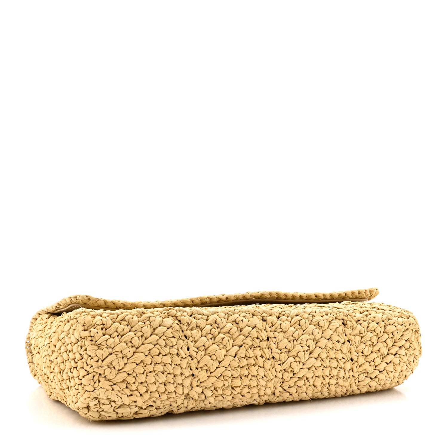Saint Laurent Raffia Monogram Medium Jamie Natural Avorio 4 of 10