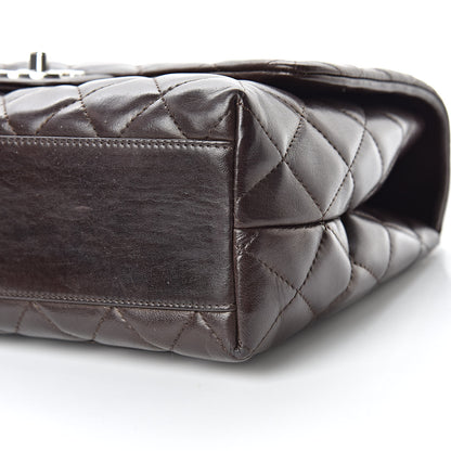 Chanel Lambskin Quilted Medium Kelly Flap Brown 10 of 12
